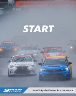 Race strategy: starting on slicks.
Despite more standing water on the track than expected, the team pushed hard as conditions gradually improved.
With driver changes from Koide → Nishimura → Yamada, we’ve been climbing up the ranks — now running P3 in class! 💪🔥
#honda #spoonsports #supertaikyu